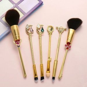 SET ~ Salior Moon style Make up Brushes